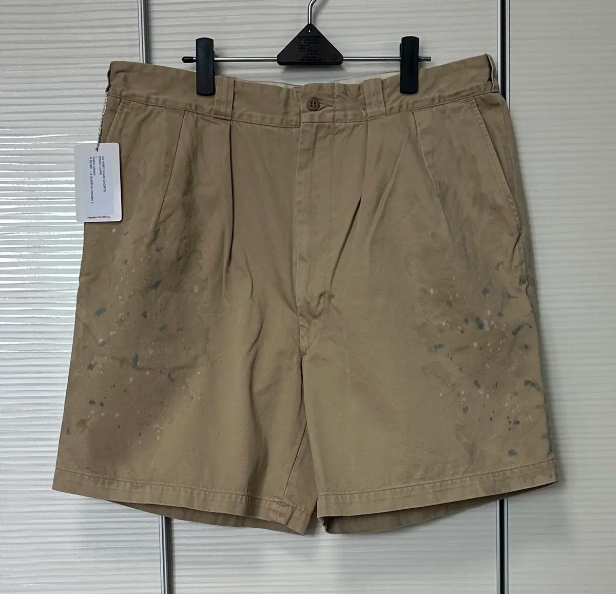 바우와우 BOWWOW US ARMY KHAKI SHORTS L사이즈 | 브랜드 중고거래
